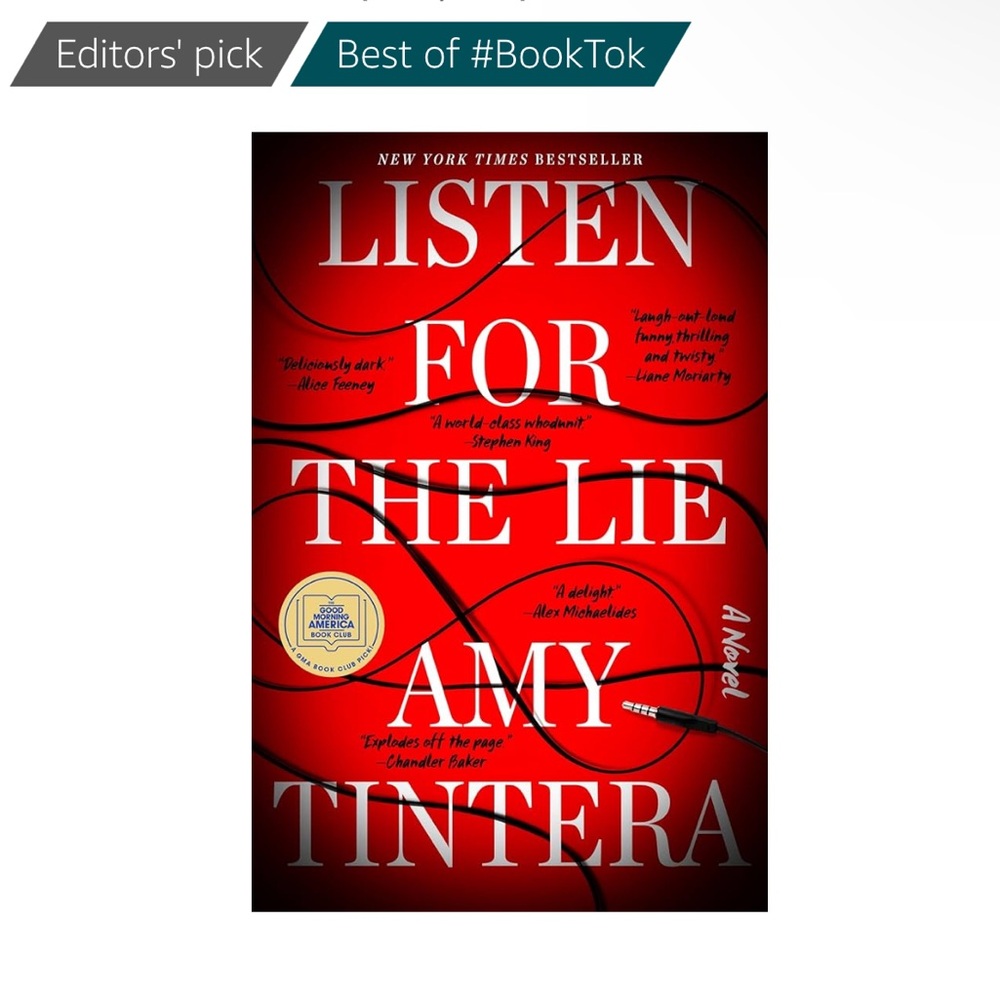 Listen for the lie by amy tintera